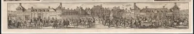 Gezicht op Paleis Het Loo (profiel)