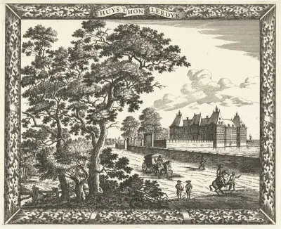 Gezicht op Paleis Honselaarsdijk
