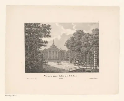 Gezicht op Paleis Huis ten Bosch