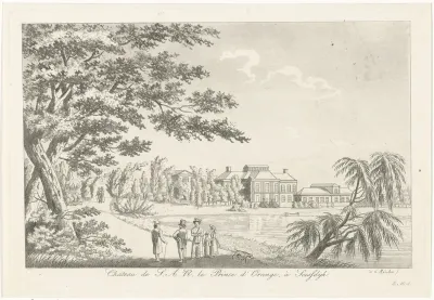Gezicht op Paleis Soestdijk