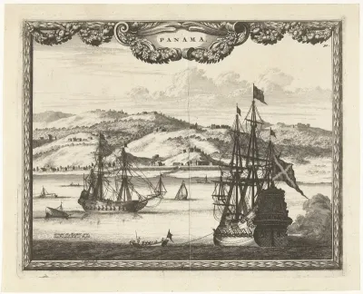 Gezicht op Panama