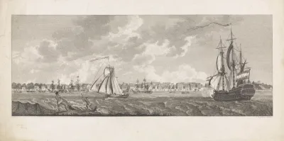 Gezicht op Paramaribo