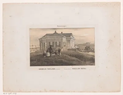 Gezicht op Paviljoen Von Wied