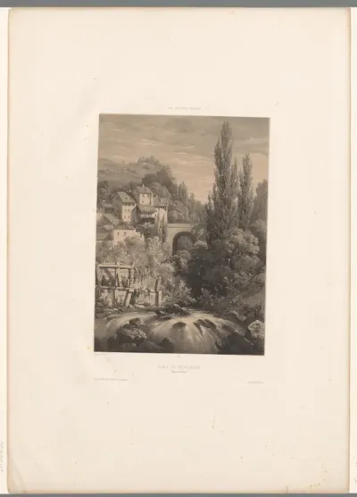 Gezicht op Pont de Montreux