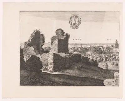 Gezicht op Praag (linkerdeel)