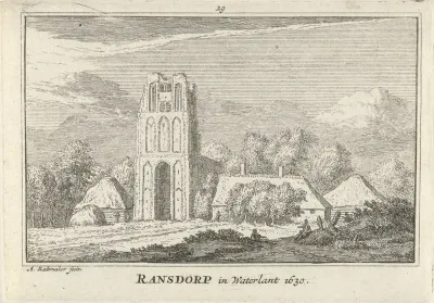 Gezicht op Ransdorp, 1630
