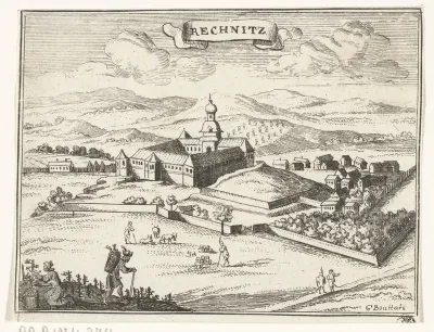 Gezicht op Rechnitz