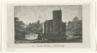 Gezicht op Ridderhofstad Sterkenburg