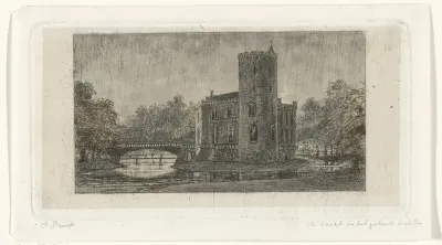 Gezicht op Ridderhofstad Sterkenburg