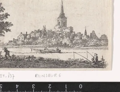 Gezicht op Rijnsburg