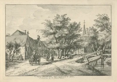 Gezicht op Rijswijk