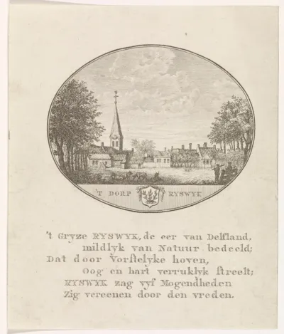 Gezicht op Rijswijk