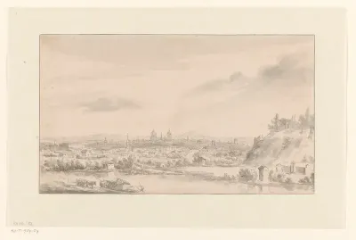 Gezicht op Rome