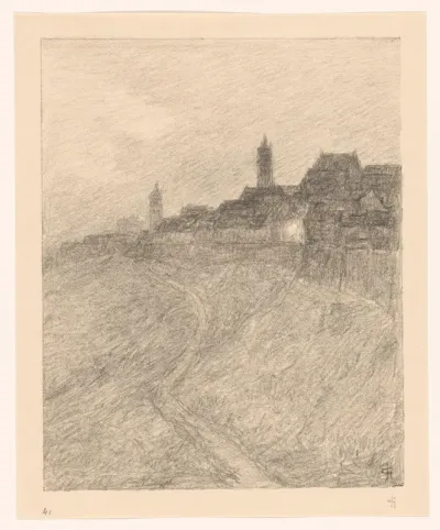 Gezicht op Rothenburg ob der Tauber