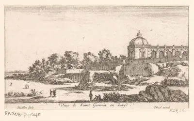 Gezicht op Saint-Germain-en-Laye