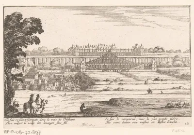 Gezicht op Saint-Germain-en-Laye