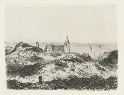 Gezicht op Scheveningen