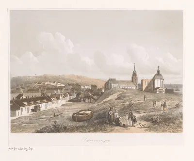 Gezicht op Scheveningen