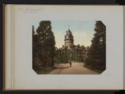 Gezicht op Schloss Detmold