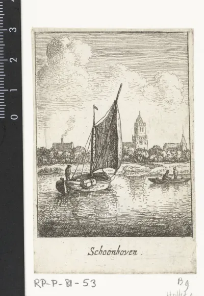 Gezicht op Schoonhoven