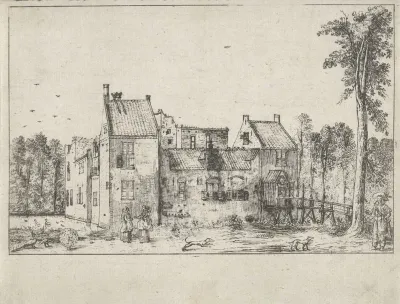 Gezicht op Slot Berkenrode