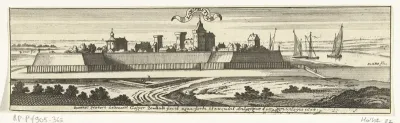 Gezicht op Slot Loevestein
