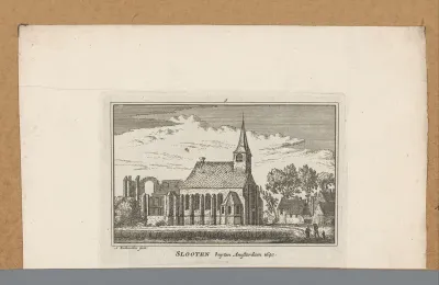 Gezicht op Sloten, 1640