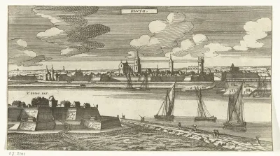 Gezicht op Sluis