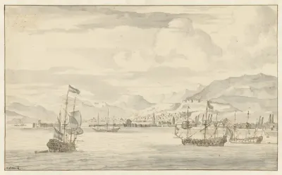 Gezicht op Smyrna (Izmir)