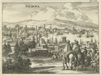 Gezicht op Smyrna