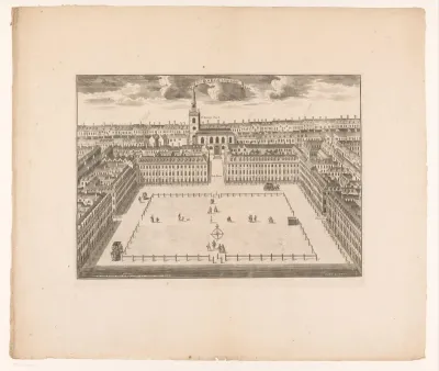 Gezicht op St James's Square