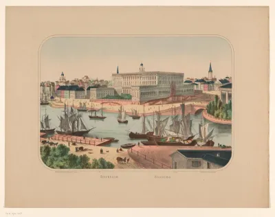 Gezicht op Stockholm