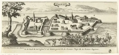 Gezicht op Szolnok