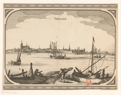 Gezicht op Tholen