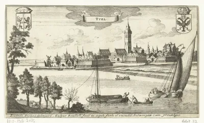 Gezicht op Tiel