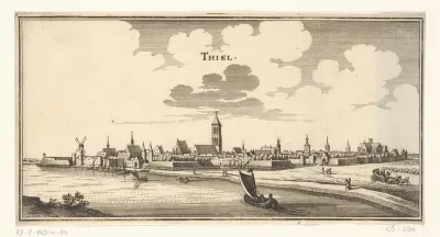 Gezicht op Tiel