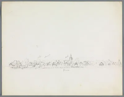 Gezicht op Tószeg