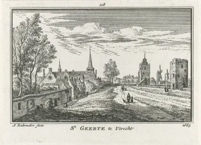 Gezicht op Utrecht, 1663