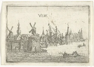 Gezicht op Veere
