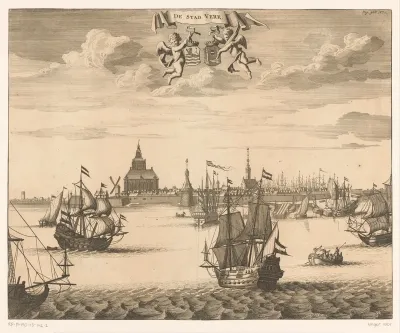 Gezicht op Veere