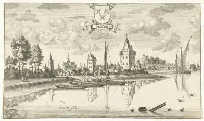 Gezicht op Vianen