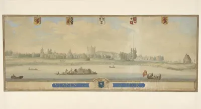 Gezicht op Vianen