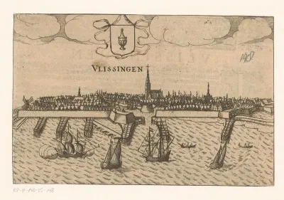 Gezicht op Vlissingen