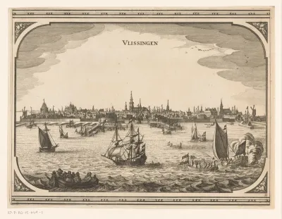 Gezicht op Vlissingen