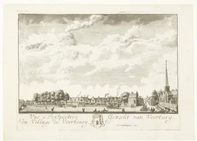 Gezicht op Voorburg