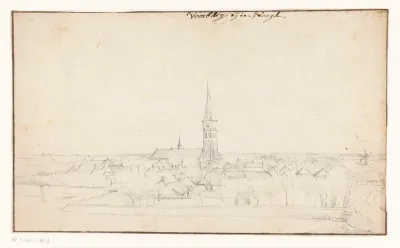 Gezicht op Voorburg