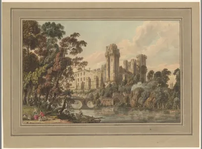 Gezicht op Warwick Castle