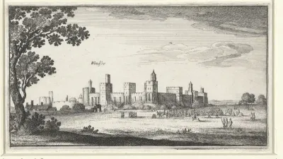 Gezicht op Windsor Castle
