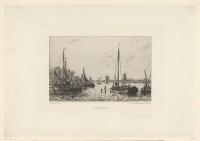 Gezicht op Zaandam