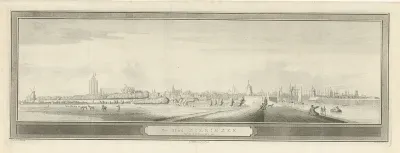 Gezicht op Zierikzee, 1743